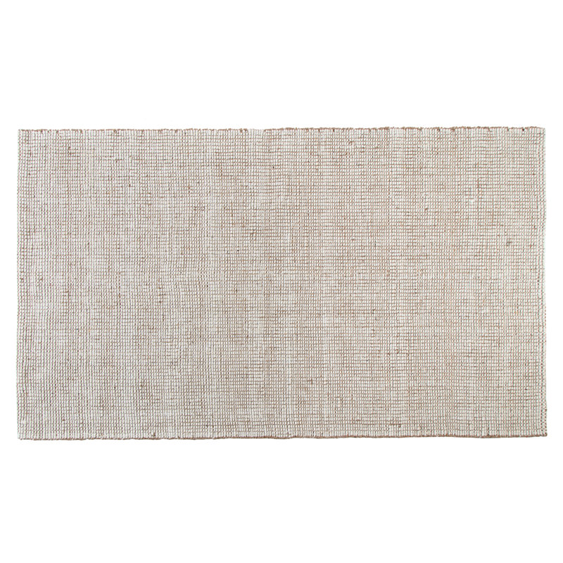 Tapis en jute et PET sans envers Kline Kline, Tapis de couloir 2 pi 6 po x 8 pi