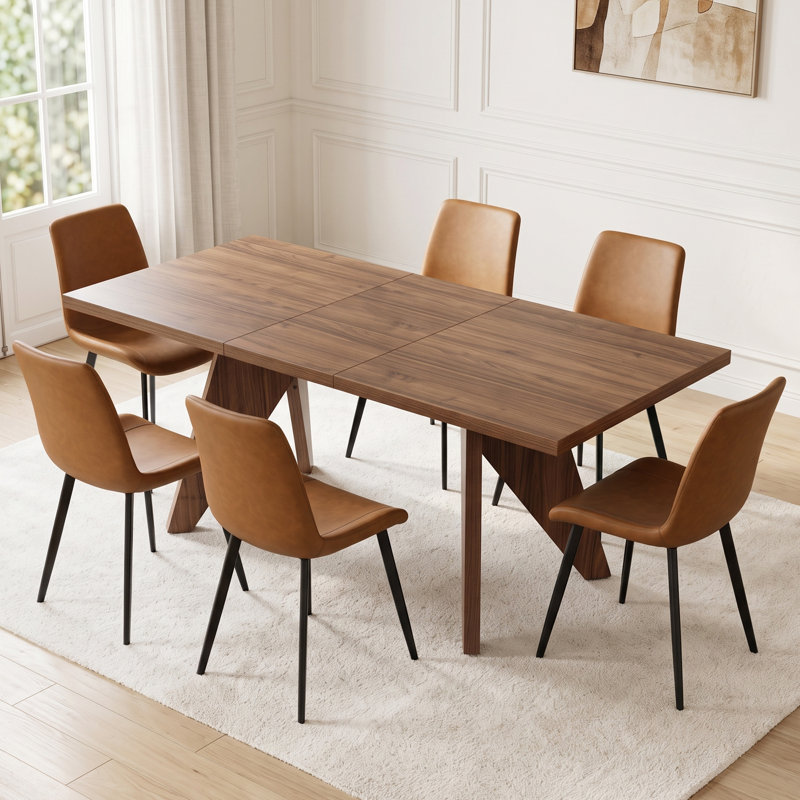 Penkridge Dining Set, Brown