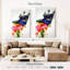 Brampt papillon coloré sur fleur-108249249