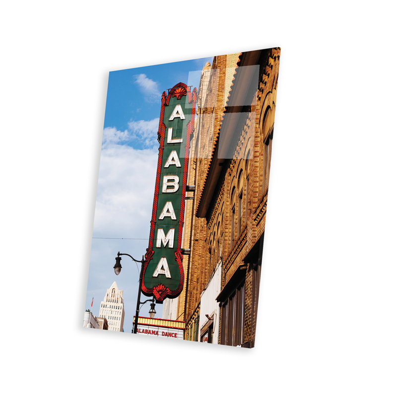 Alabama Marquee II sur plastique / acrylique par Bethany Young, peinture