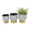 Badiu Iron Pot Planter Set-653982735