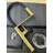 Brushed Gold Modern Pull Out Dual Spray With Magnetic Dock Kitchen Faucet