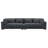 Catiria 137'' Corduroy Sofa-1973372443
