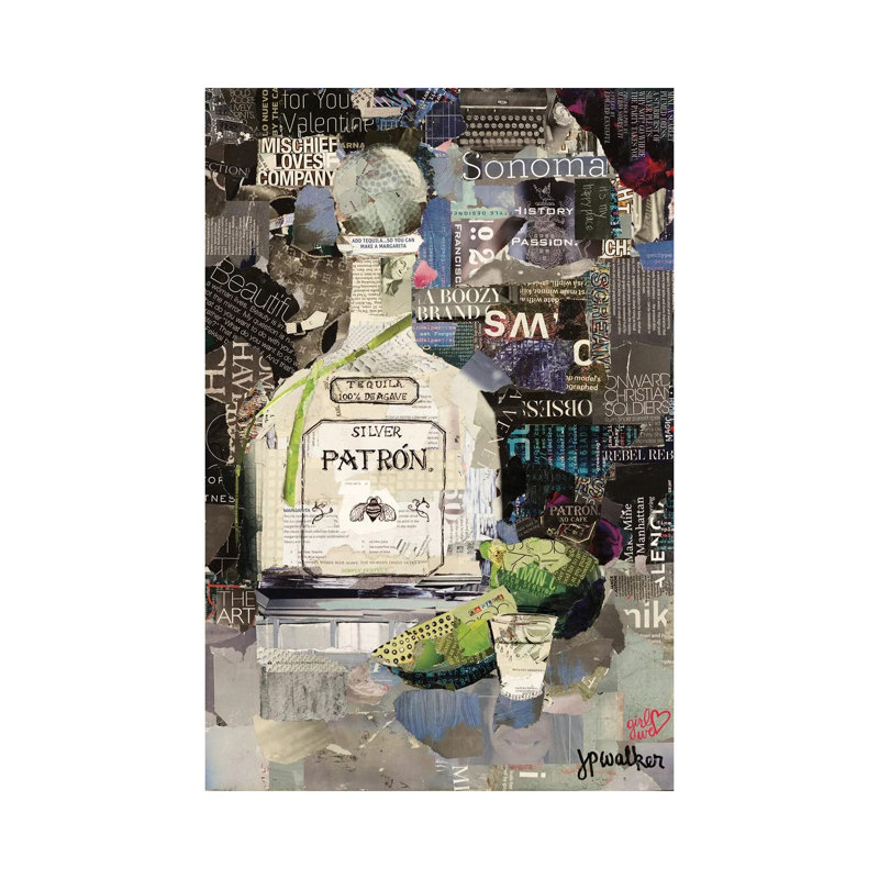 Mischief Loves Company by Jamie Pavlich-Walker - Print on Canvas, Wrapped Canvas, 66.04cm H x 45.72cm W x 1.91cm D