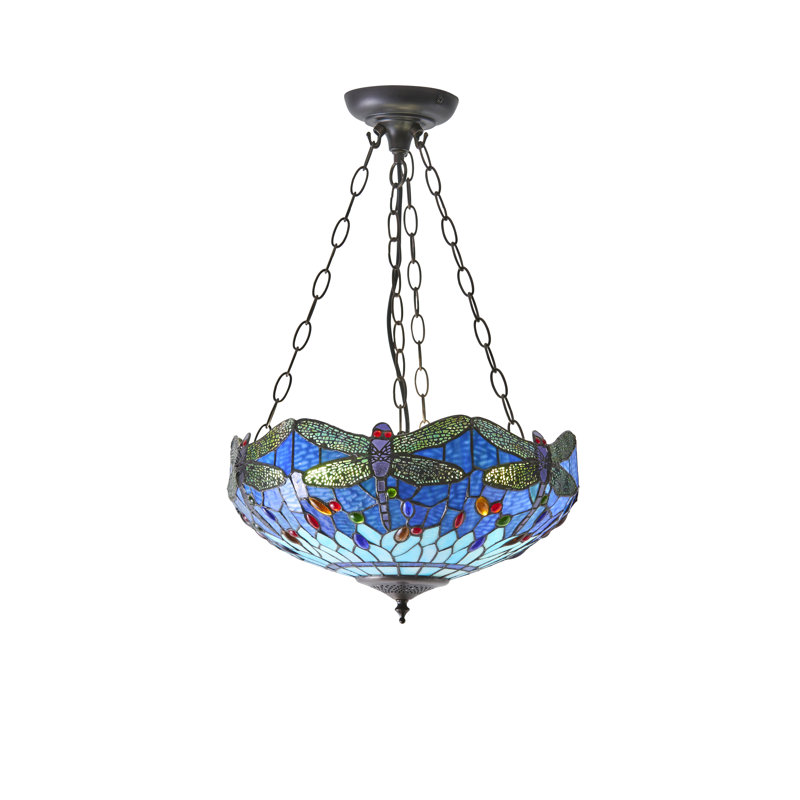 Paturi 3 - Light Bowl Pendant, Blue