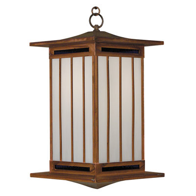 Lanterne suspendue d'extérieur 1 lumière Himeji