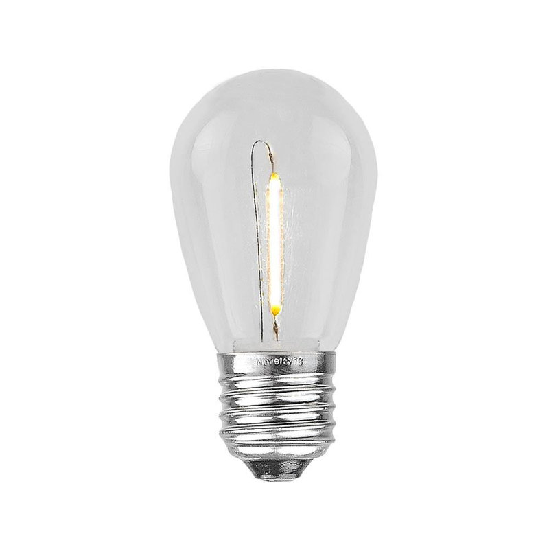 Amher Outdoor 48 - Bulb 48'' Plug-in Globe String Light, Black