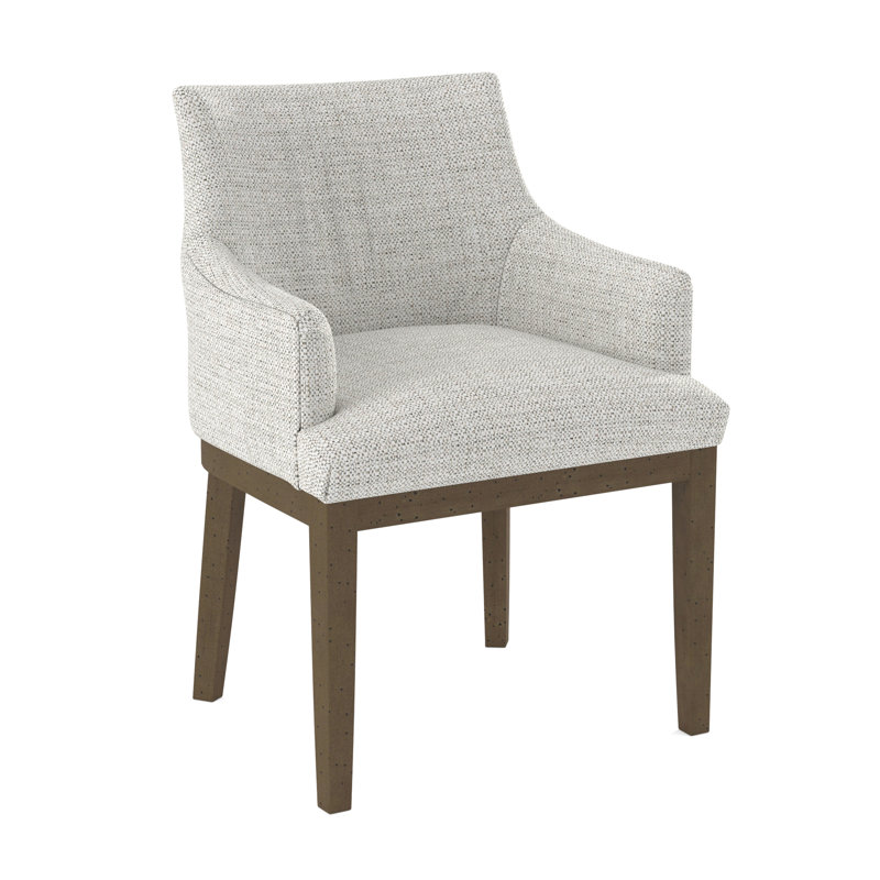 Upholstered Arm Chair, Black, 61703-88