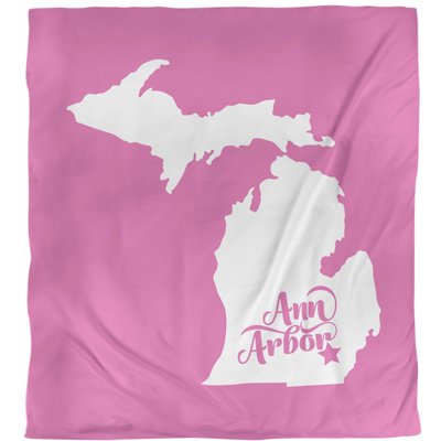 Michigan Ann Arbor Single Duvet Cover