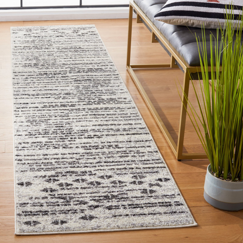 Tulum Performance Geometric Rug, Runner 2'2" x 9'