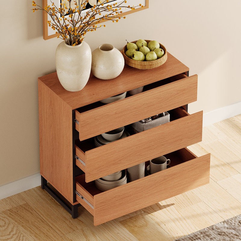 Commode d'appoint Aadam, Moka
