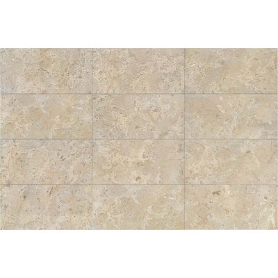 Carreaux de marbre naturels polis 12 po x 24 po pour plancher et mur, 1 boîte et 4 pièces