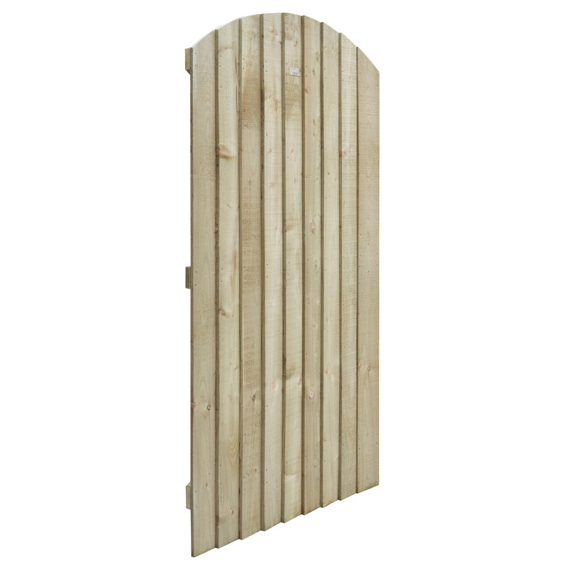 Rowlinson Featheredge Arch Top Wooden Gate