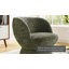 Chaise pivotante rembourrée en tissu Vesta Chenille-101177905