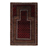 One-of-a-Kind 2'1"X4'5" Hand Knotted Area Rug