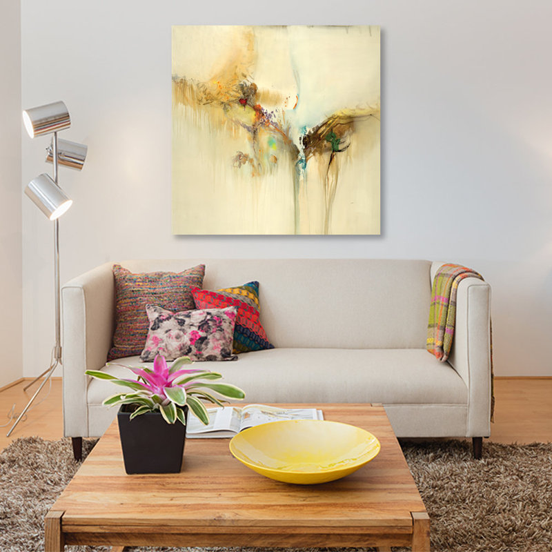 « sonata ii », reproduction sur toile, H 12 po x l 12 po x P 0,75 po, Toile tendue, Pas de tapis