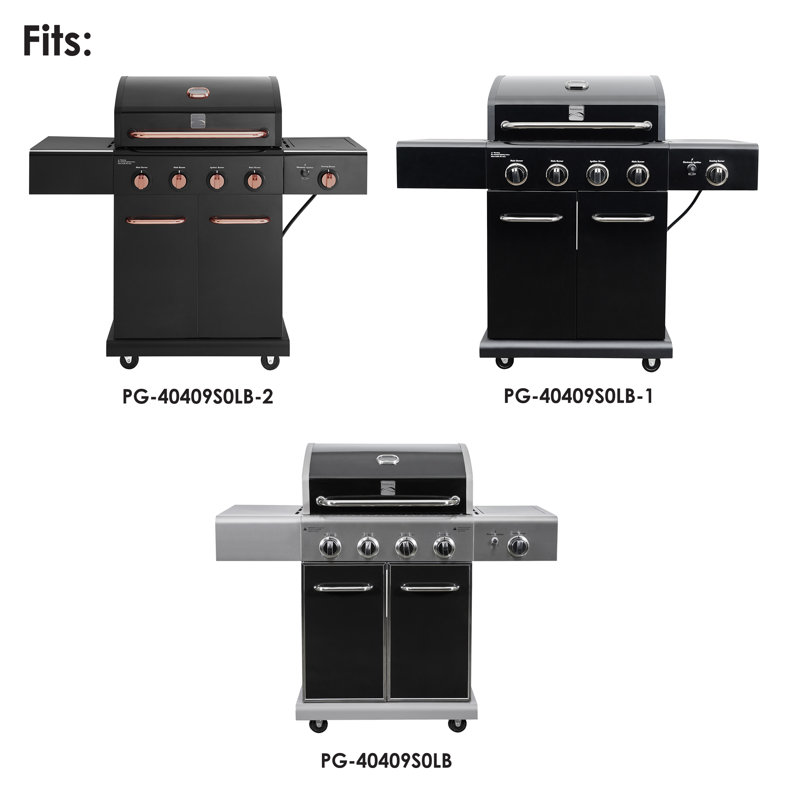 Permasteel 16.5'' W x 12.87'' D Steel Grill Grate