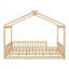 Structure de lit en bois avec clôture-962204999-962204994