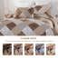 Ensemble de courtepointe réversible à motif floral 3 pièces 3 pièces-122256884-122256885