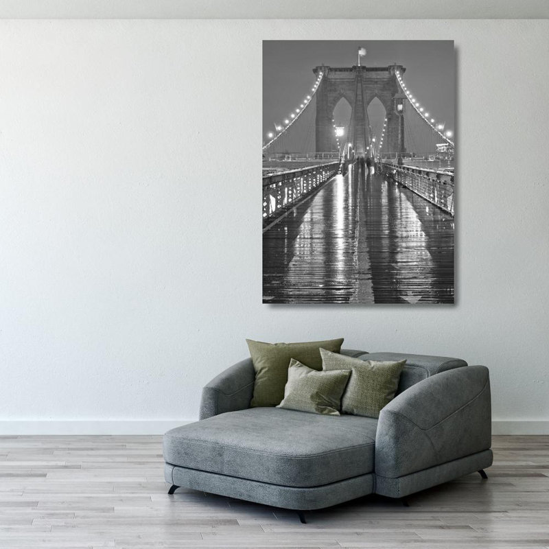 Pont de Brooklyn MCG-L698PF, H 38 po x l 28 po