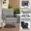 Ensemble de meubles de patio 3 pièces en rotin avec table basse-834882461
