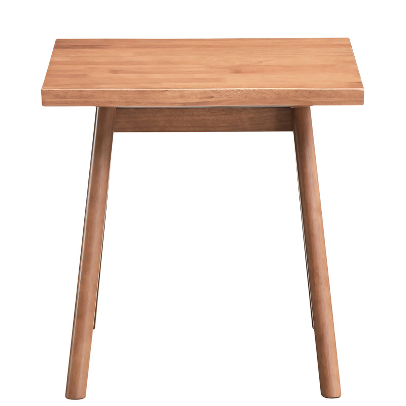 Table d'appoint en bois avec pieds en bois pour une étable moderne avec une forme rectangulaire