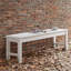 Banc d'extérieur sans dossier, banc de jardin robuste et durable-479074919-519592775