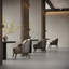 Roche 23,62 po X 47,24 po Carreau de plancher et de mur en porcelaine matte (15,49 pieds carrés / caisse)-103878027