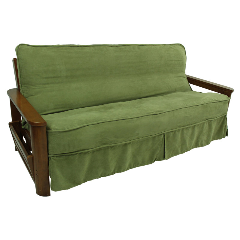 Housse pour futon à coussins carrés/rectangulaires, Sauge