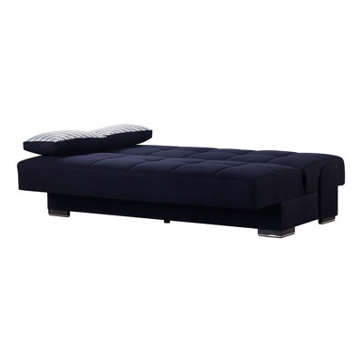 Geidy Twin 74'' Upholstered Convertible Sofa