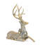 Ensemble de cerfs en résine 2 pièces