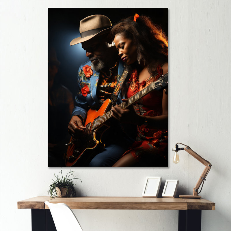 Leistner African Soulful II - Toile tendue, H 32 po x l 24 po x P 1 po
