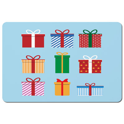 Gallagher Polyester, Wood/Bamboo No Pattern Rectangle Placemat