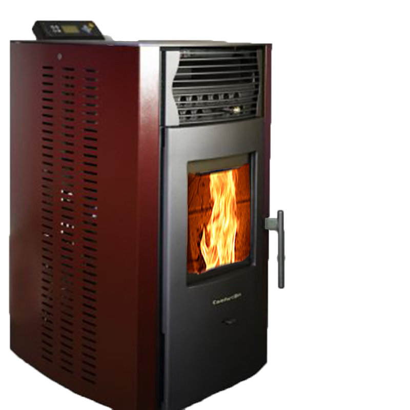 2200 sq. ft. Direct Vent Wood Pellets Free Standing Stove with Blower and Adjustable Thermostat