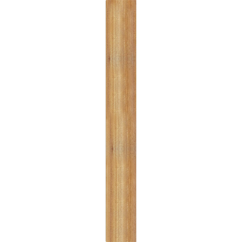 Artisan traditionnel en bois rustique, Cèdre rouge de l'Ouest de 6 po (sciage brut), P 48 po x H 48 po