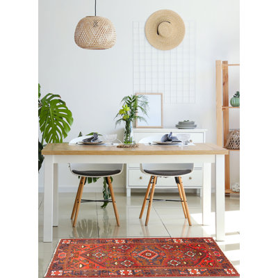 Andelz  Red Rug 4'4" x 6'6"