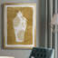 Toile encadrée de qualité supérieure Golden Urn II - prête à être accrochée-483224720-483224731