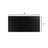 Midnight Absolute Black 12" x 24" Matte Porcelain Floor Tile