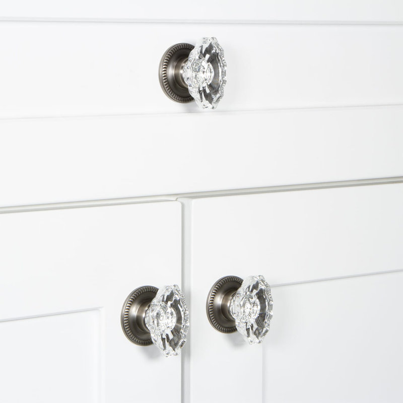 Biarritz Cabinet Knob, Antique Pewter