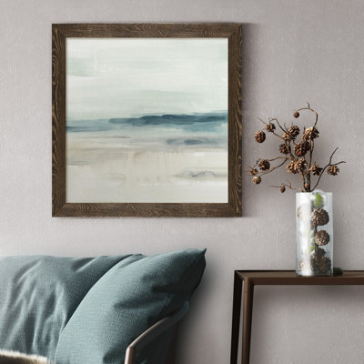 Blue Sands II, reproduction d’art sur toile encadrée