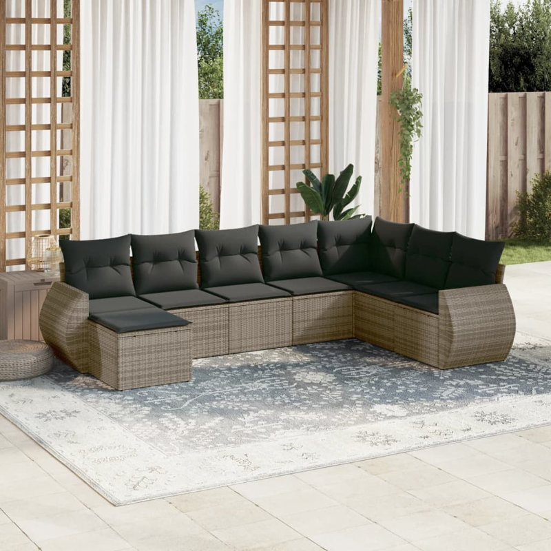 Ensemble de canapé de jardin Vidaxl