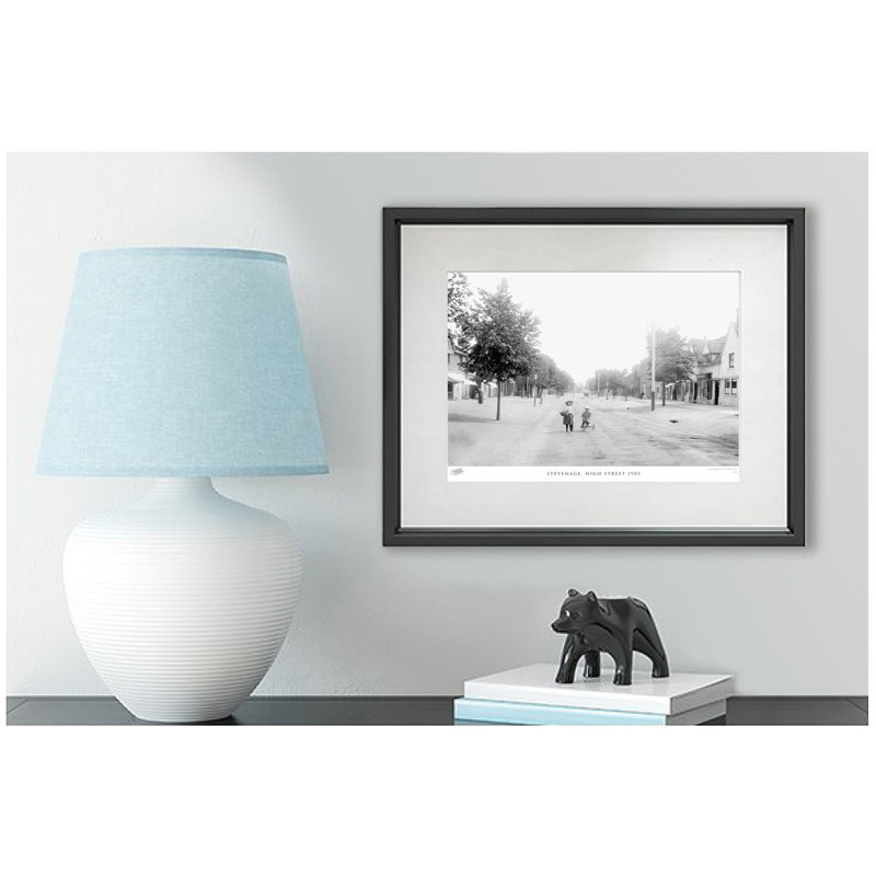 Stevenage, High Street 1903 by Francis Frith - Single Picture Frame Print, 28cm H x 36cm W x 2.3cm D
