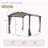 11 pi. L 10 pi. D Pergola en métal avec pavillon: ajout extérieur durable et fonctionnel