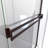 68" W x 57.36" H Bypass Semi-Frameless Tub Door-42569942-42569945