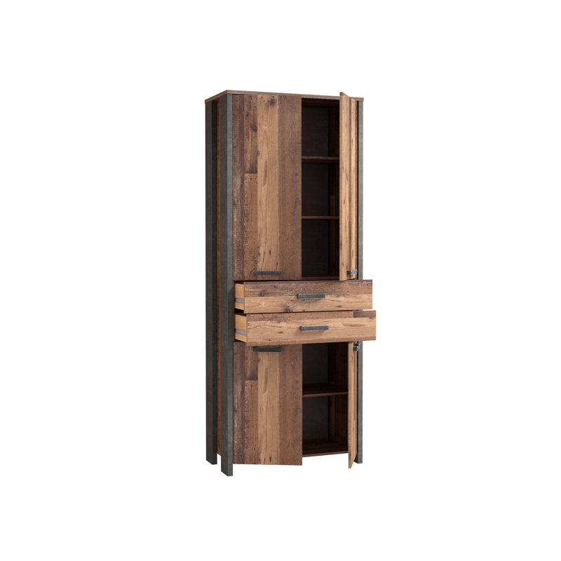 Lanham 220.7cm H x 86.7cm W Standard Bookcase