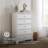 Oude 36 " W 5 - Drawer Dresser