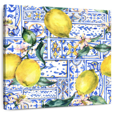 Yarlin Azulejo Lemons