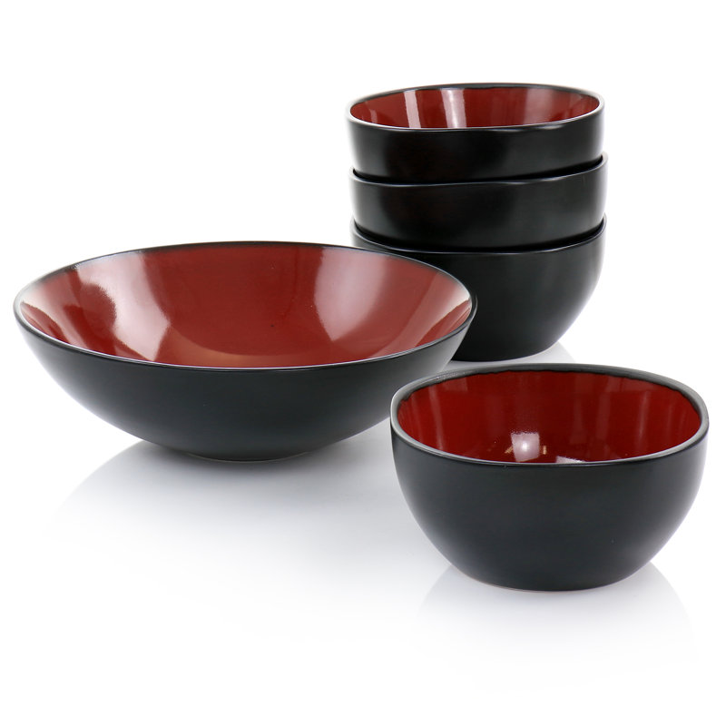 Soho 5 Piece Cereal Bowl Set
