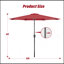 Parasol de table 10 pi
