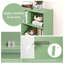 Organisateur de rangement pour jouets 8 cubes à 3 niveaux avec trousses anti-basculement-1764372694